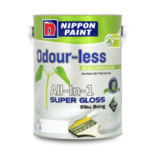 Sơn Nội Thất Nippon Odourless Siêu Bóng 1L