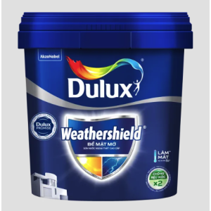 Sơn Ngoại Thất Dulux Weathershield Bề Mặt Mờ BJ8 1L