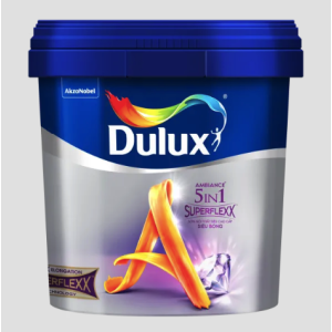 Sơn Nội Thất Dulux Ambiance 5 In 1 Superflexx Siêu Bóng Z611B Lon 1L