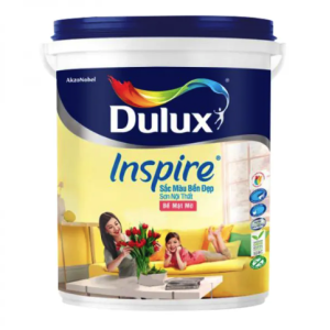 Sơn Nội Thất Dulux Inspire Sắc Màu Bền Đẹp Bề Mặt Mờ 39A Lon 5L