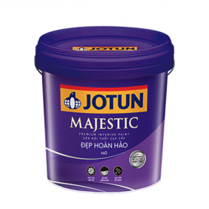 Sơn nước nội thất Jotun Majestic đẹp hoàn hảo bóng mờ lon 5L