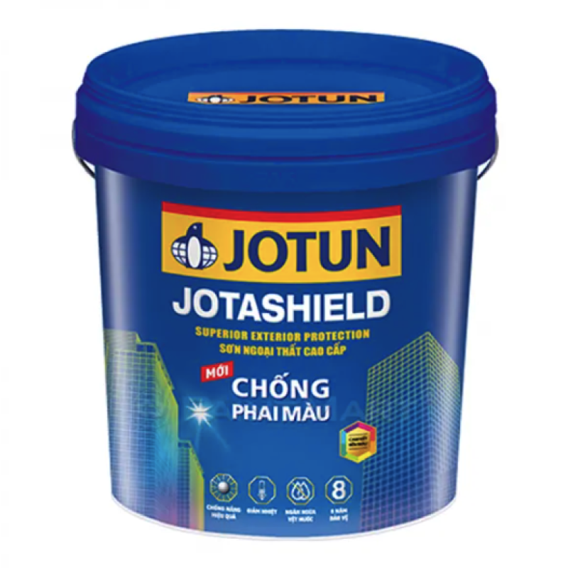 Sơn Nước Ngoại Thất Jotun Jotashield Chống Phai Màu Mới Lon 5L